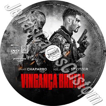 Label DVD Vingança Brutal