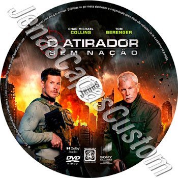 Label DVD O Atirador - Sem Nação