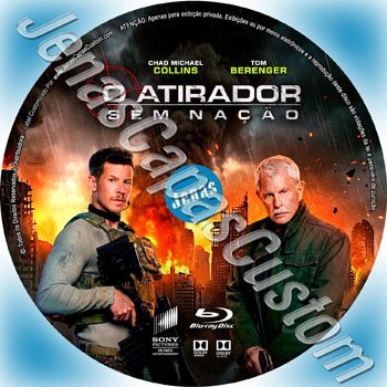 Label Blu-ray O Atirador - Sem Nação