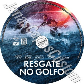 Label DVD Resgate No Golfo