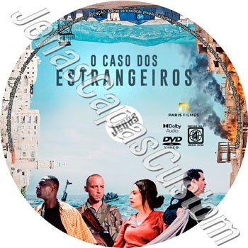 Label DVD O Caso Dos Estrangeiros