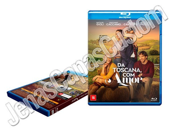 Capa Blu-ray Da Toscana, Com Amor