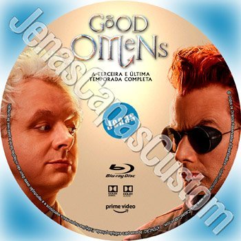Label Blu-ray Good Omens - 3ª Temporada