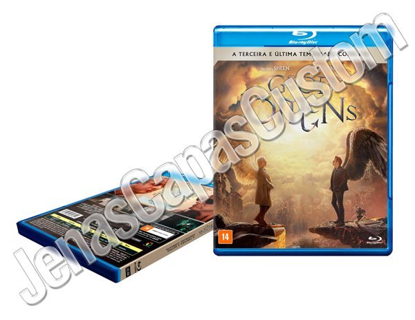 Capa Blu-ray Good Omens - 3ª Temporada