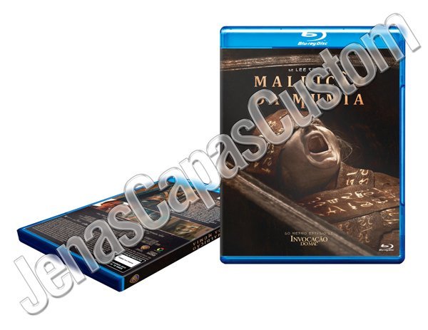 Capa Blu-ray Maldição Da Múmia