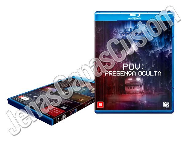 Capa Blu-ray POV - Presença Oculta