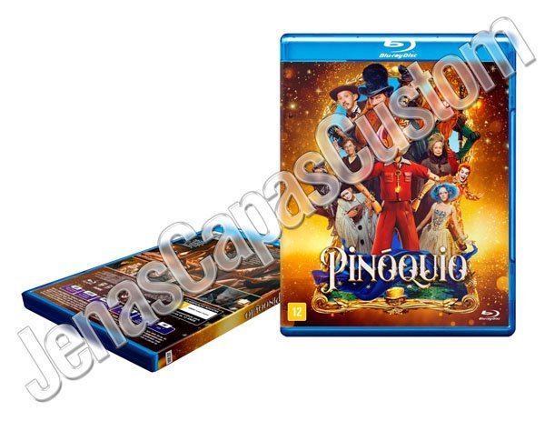 Capa Blu-ray Pinóquio