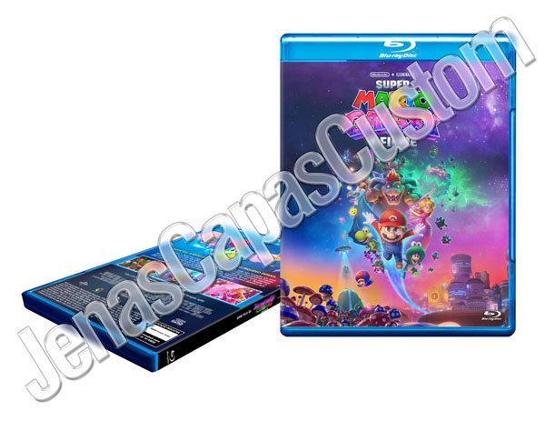 Capa Blu-ray Super Mario Galaxy - O Filme