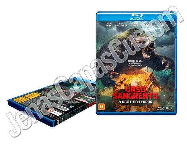 Capa Blu-ray Urso Sangrento - A Noite Do Terror