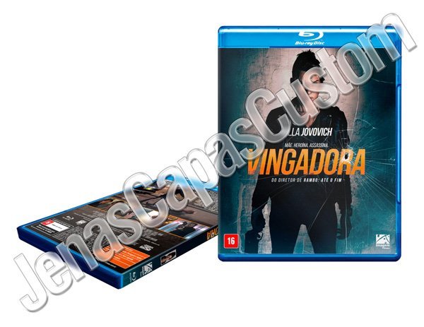 Capa Blu-ray Vingadora