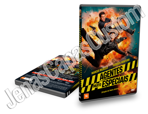 Capa DVD Agentes Muito Especiais