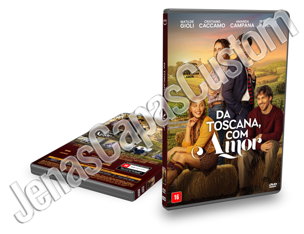 Capa DVD Da Toscana, Com Amor