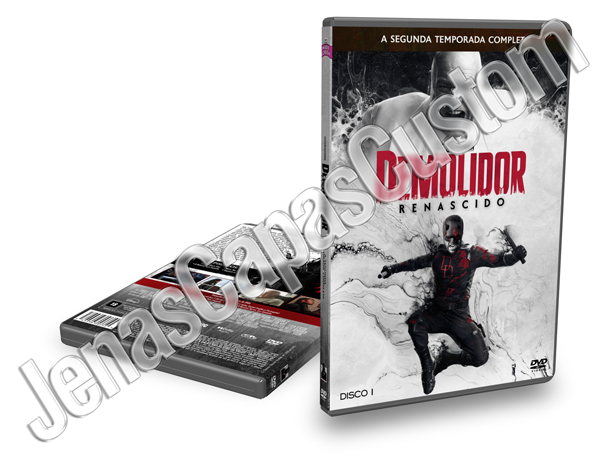 Capa DVD Demolidor - Renascido - 2ª Temporada
