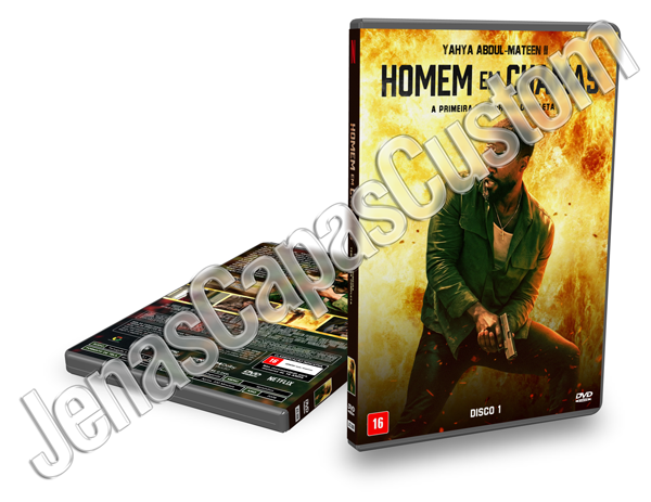 Capa DVD Homem Em Chamas - 1ª Temporada