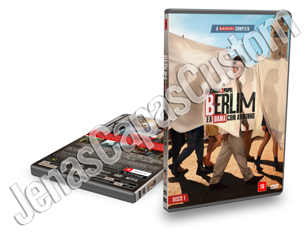 Capa DVD La Casa De Papel - Berlin E A Dama Com Arminho - 1ª Temporada