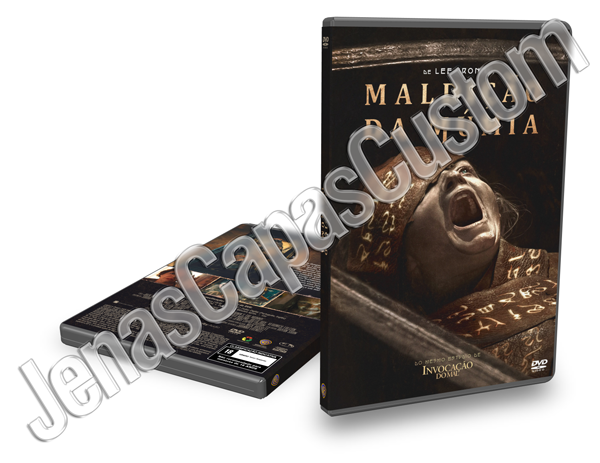 Capa DVD Maldição Da Múmia