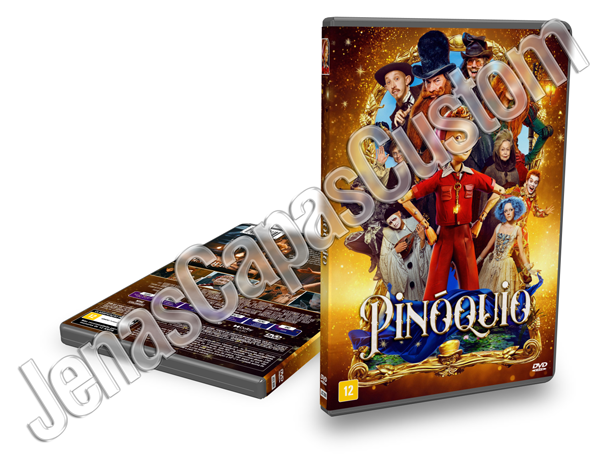 Capa DVD Pinóquio