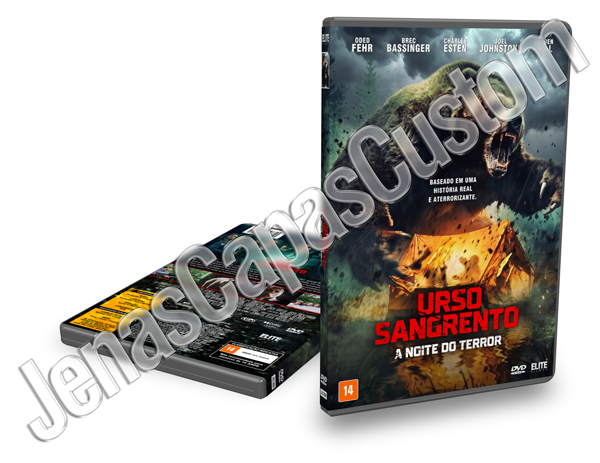 Capa DVD Urso Sangrento - A Noite Do Terror