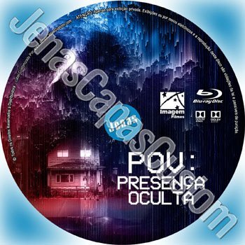 Label Blu-ray POV - Presença Oculta