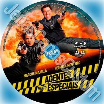 Label Blu-ray Agentes Muito Especiais