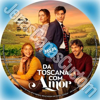 Label Blu-ray Da Toscana, Com Amor