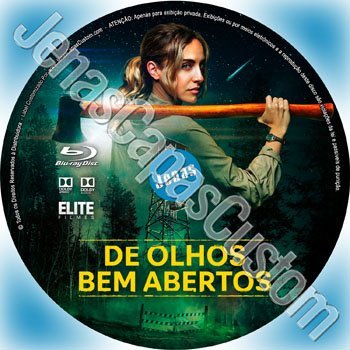 Label Blu-ray De Olhos Bem Abertos