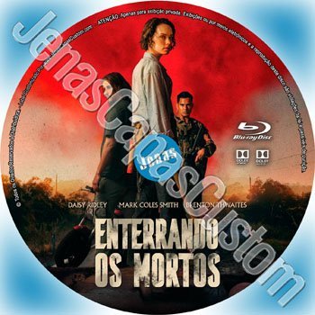 Label Blu-ray Enterrando Os Mortos