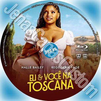 Label Blu-ray Eu E Você Na Toscana
