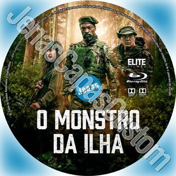 Label Blu-ray O Monstro Da Ilha