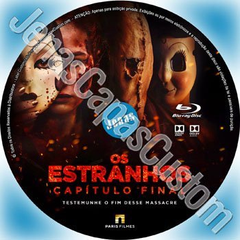 Label Blu-ray Os Estranhos - Capítulo Final