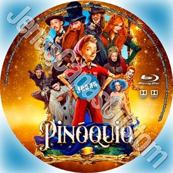 Label Blu-ray Pinóquio