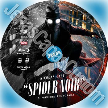Label Blu-ray Spider-Noir - 1ª Temporada