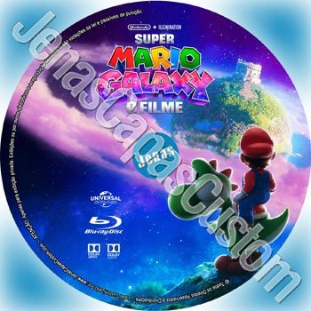 Label Blu-ray Super Mario Galaxy - O Filme