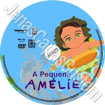 Label DVD A Pequena Amélie