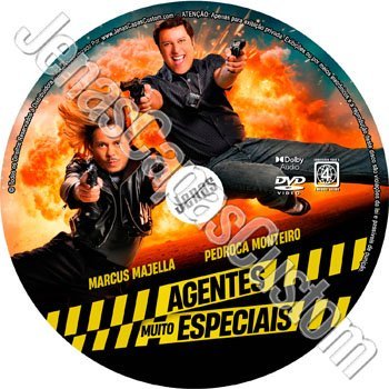 Label DVD Agentes Muito Especiais