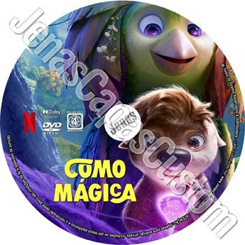Label DVD Como Mágica
