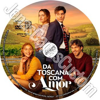 Label DVD Da Toscana, Com Amor