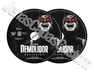 Label DVD Demolidor - Renascido - 2ª Temporada
