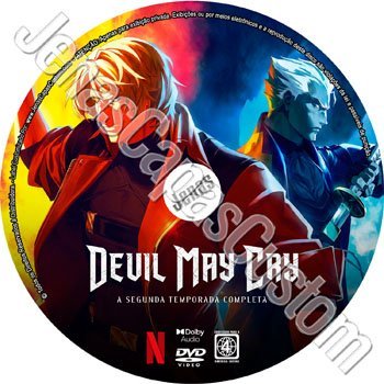 Label DVD Devil May Cry - 2ª Temporada