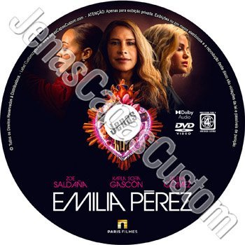 Label DVD Emilia Pérez