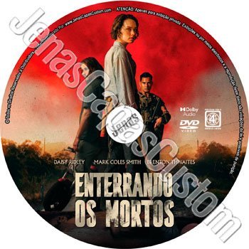 Label DVD Enterrando Os Mortos