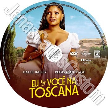 Label DVD Eu E Você Na Toscana