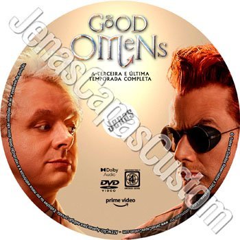 Label DVD Good Omens - 3ª Temporada