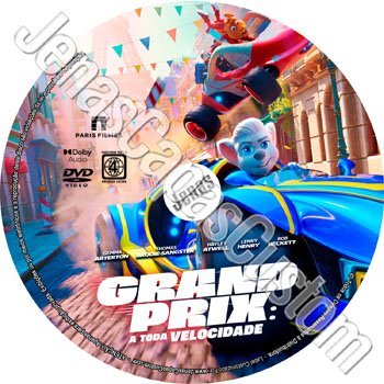 Label DVD Grand Prix - A Toda Velocidade