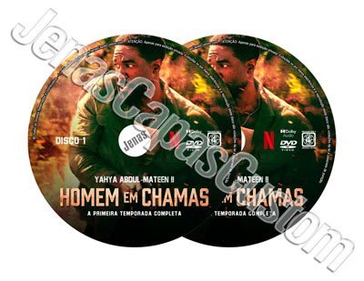 Label DVD Homem Em Chamas - 1ª Temporada