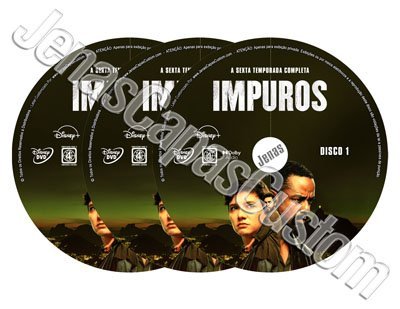 Label DVD Impuros - 6ª Temporada