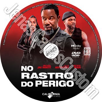Label DVD No Rastro Do Perigo