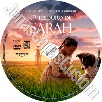 Label DVD O Tesouro De Sarah