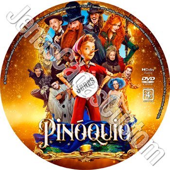 Label DVD Pinóquio