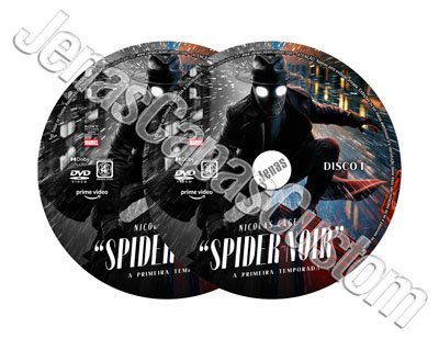 Label DVD Spider-Noir - 1ª Temporada